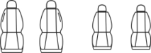 Autopotahy Citroen C2, od r. 2003-2009, Dynamic šedé