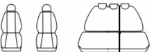 Autopotahy Citroen Berlingo I, od r. 1996-2008, prolis