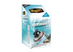 Meguiar's Air Re-Fresher Odor Eliminator - New Car Scent - desinfekce klimatizace + pohlcovač pachů + osvěžovač vzduchu, vůně nového auta, 71 g