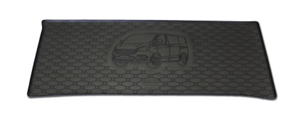 Vana do kufru gumová Ford Tourneo Custom s topením 8/9 míst L1 2018- | RIGUM